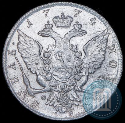 Фото 1 рубль 1774 года СПБ-ФЛ 