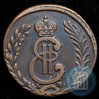 Фото 10 копеек 1780 года КМ 