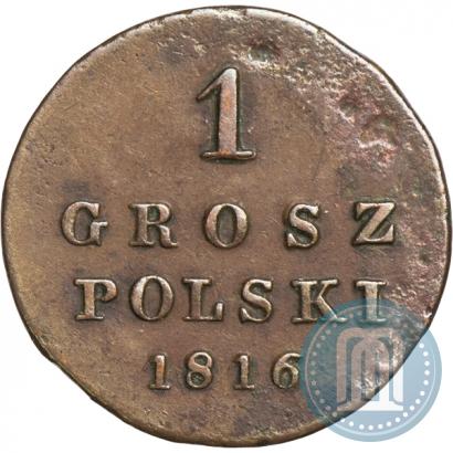 Фото 1 грош 1816 года IB 