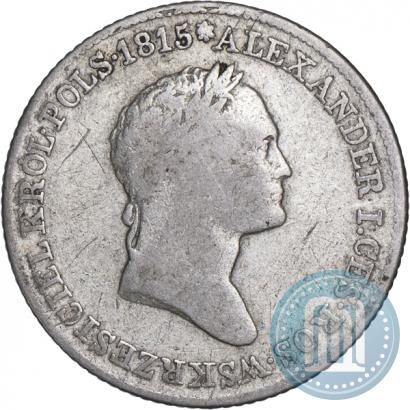 Picture 1 złoty 1827 year IB 