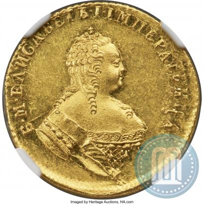 Picture 1 ducat 1755 year  "Eagle on the reverse"