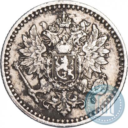 Фото 50 пенни 1865 года S 