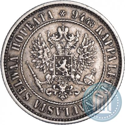 Фото 1 марка 1874 года S 