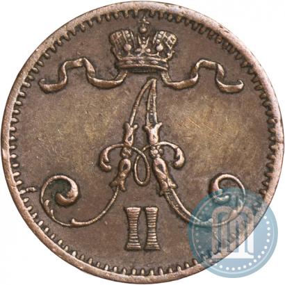 Picture 1 penni 1876 year  