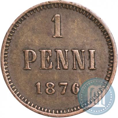 Picture 1 penni 1876 year  