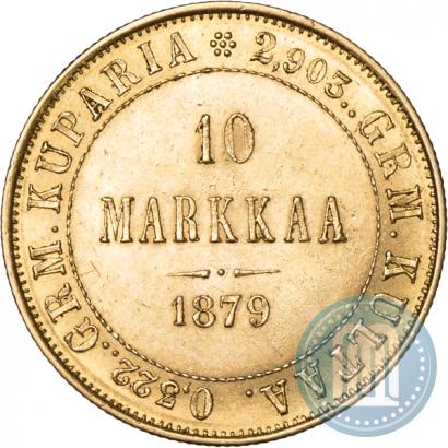 Picture 10 markkaa 1879 year S 