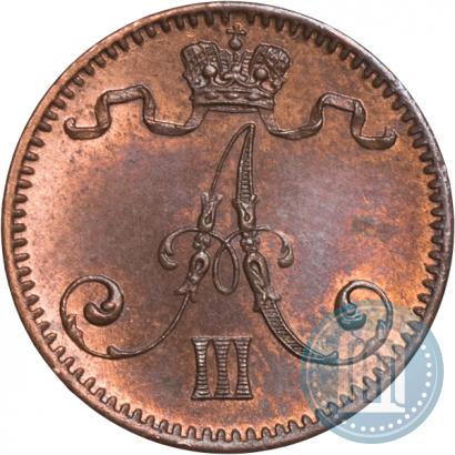 Фото 1 пенни 1891 года  