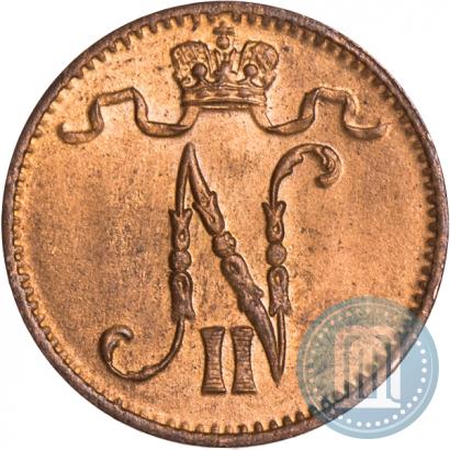 Фото 1 пенни 1916 года  