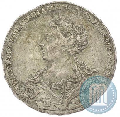 Picture 1 rouble 1726 year  "Moscow type, portrait turned to the left"