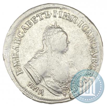 Фото Полуполтинник 1748 года ММД 