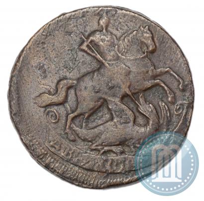 Фото 2 копейки 1757 года  "Номинал под Св. Георгием"