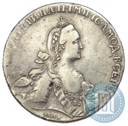 Фото 1 рубль 1768 года ММД-EI 