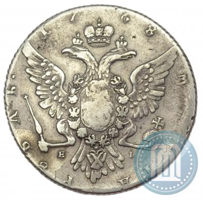 Фото 1 рубль 1768 года ММД-EI 