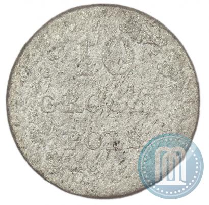 Фото 10 грошей 1831 года KG "Польское восстание"