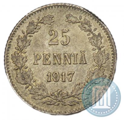 Фото 25 пенни 1917 года S 