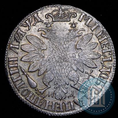 Фото Полтина 1704 года МД "Портрет работы Ф. Алексеева"
