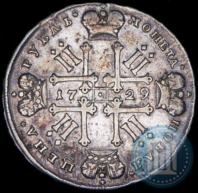 Фото 1 рубль 1729 года  "Тип 1729"