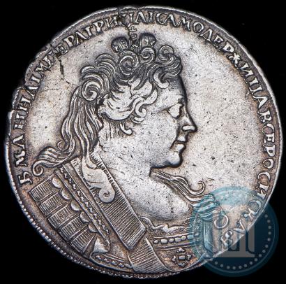 Фото 1 рубль 1731 года  