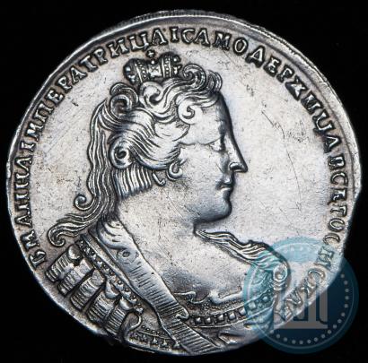 Picture 1 rouble 1733 year  