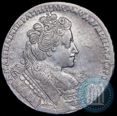 Фото 1 рубль 1733 года  