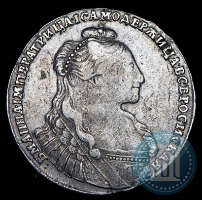 Фото 1 рубль 1735 года  