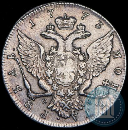 Picture 1 rouble 1773 year СПБ-ФЛ 