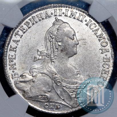 Picture 1 rouble 1774 year СПБ-ФЛ 