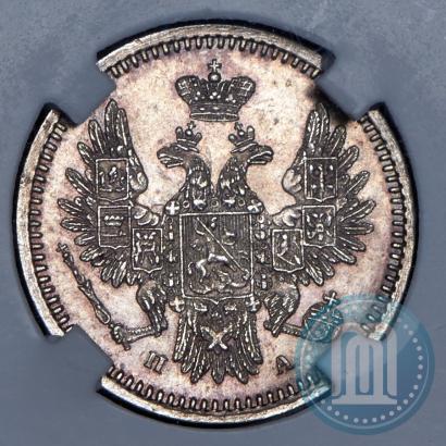 Фото 5 копеек 1851 года СПБ-ПА 