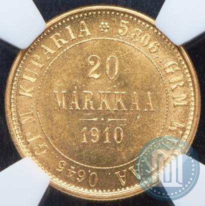 Picture 20 markkaa 1910 year L 