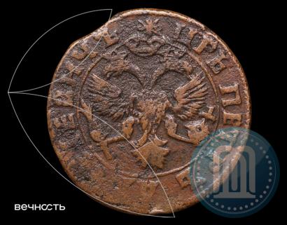 Фото Денга 1718 года  