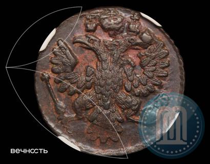 Фото Полушка 1736 года  