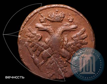 Фото Денга 1739 года  