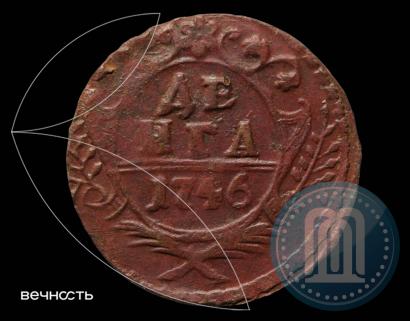 Фото Денга 1746 года  