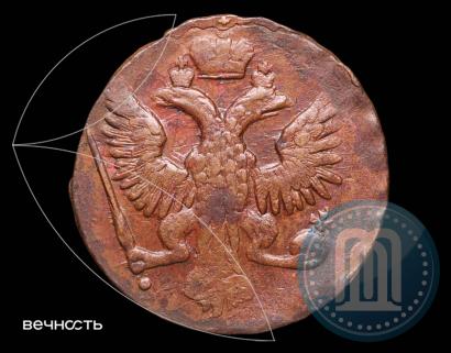 Фото Денга 1747 года  