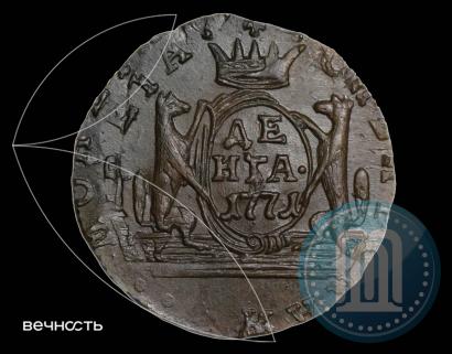 Фото Денга 1771 года КМ 