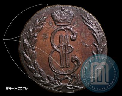 Фото Денга 1775 года КМ 