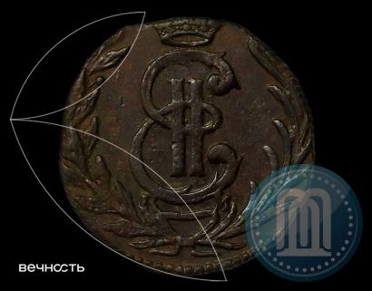 Фото Полушка 1776 года КМ 