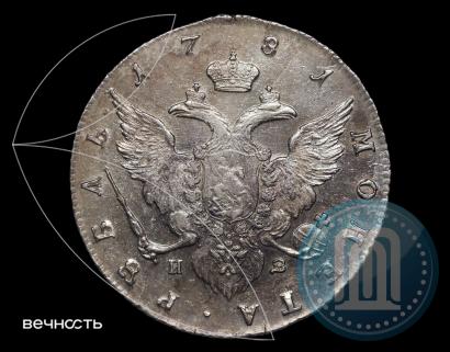 Picture 1 rouble 1781 year СПБ-ИЗ 