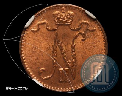 Фото 1 пенни 1916 года  