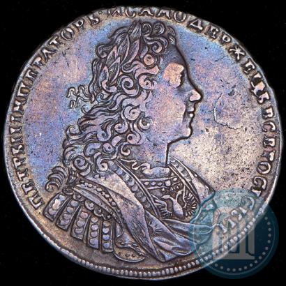 Фото 1 рубль 1729 года  "Тип 1728"