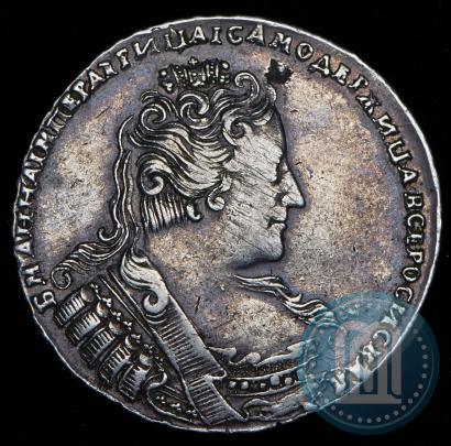 Фото 1 рубль 1733 года  