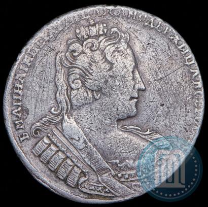 Фото 1 рубль 1733 года  