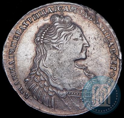 Фото 1 рубль 1736 года  "Тип 1735 года"