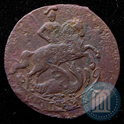 Фото 1 копейка 1758 года  