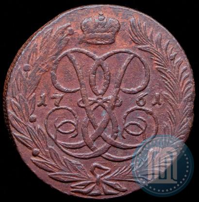 Фото 5 копеек 1761 года  