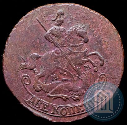 Фото 2 копейки 1766 года ММ 