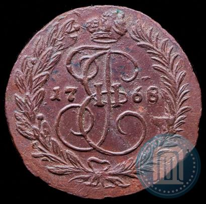 Фото 2 копейки 1768 года ЕМ 