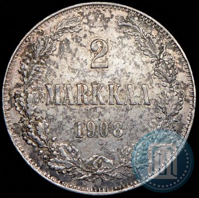 Picture 2 markkaa 1908 year L 