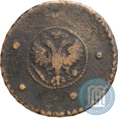 Фото 5 копеек 1727 года КД 