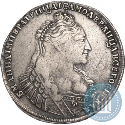 Фото 1 рубль 1737 года  "Тип 1735 года"